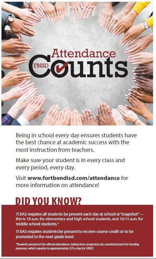 FBISD Attendance Counts